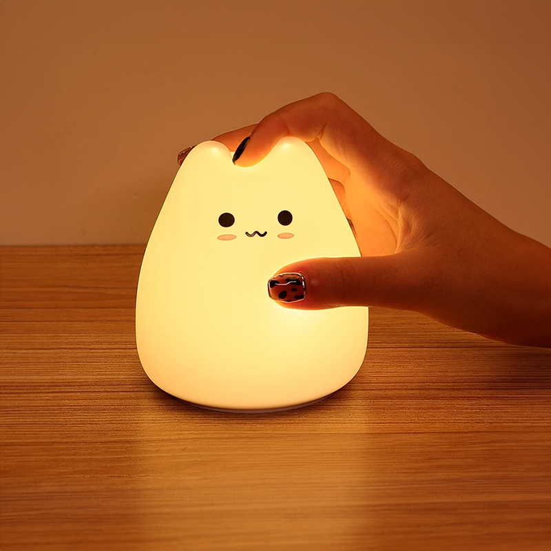 Happy Cat Silicone Lamp