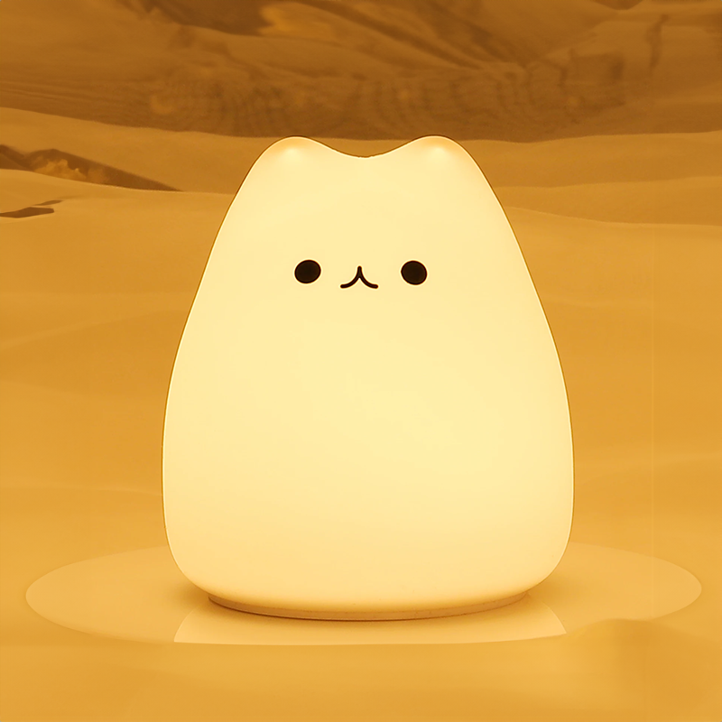 Happy Cat Silicone Lamp