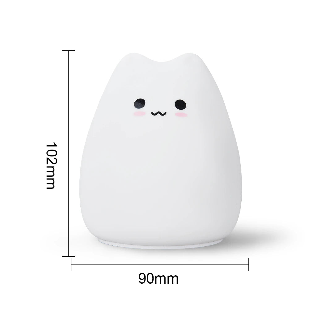 Happy Cat Silicone Lamp